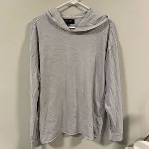 Pacsun Gray/Lighg Blue Hoodie